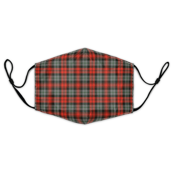 Celticprime Accessories - MacLachlan Weathered Tartan Fabric Mask (With Filters)