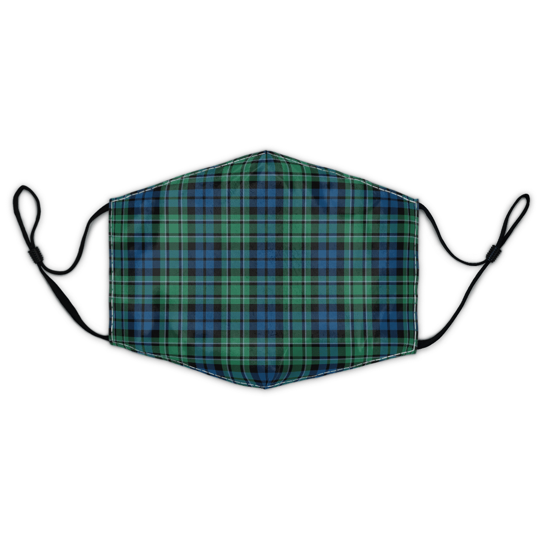 Celticprime Accessories - MacCallum Ancient Tartan Fabric Mask (With Filters)