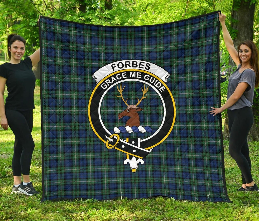 Forbes Ancient Tartan Classic Crest Premium Quilt