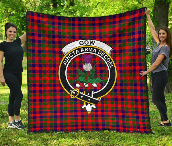 Gow Modern Tartan Classic Crest Premium Quilt