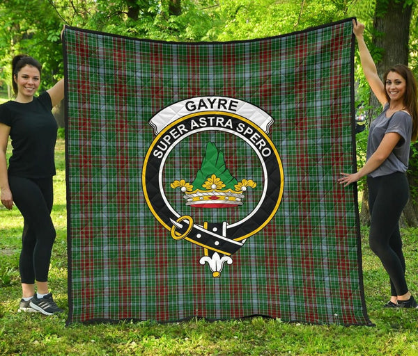 Gayre Tartan Classic Crest Premium Quilt