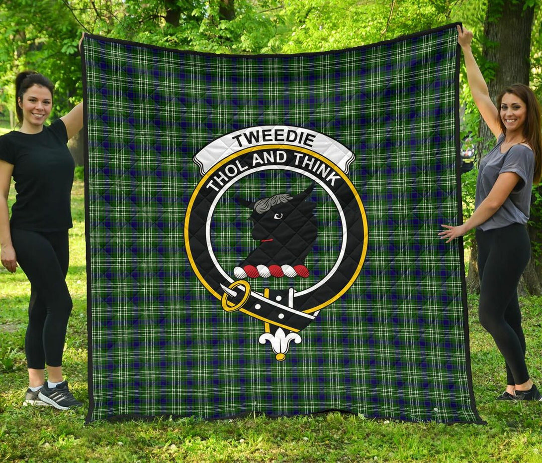 Tweedside District Tartan Classic Crest Premium Quilt