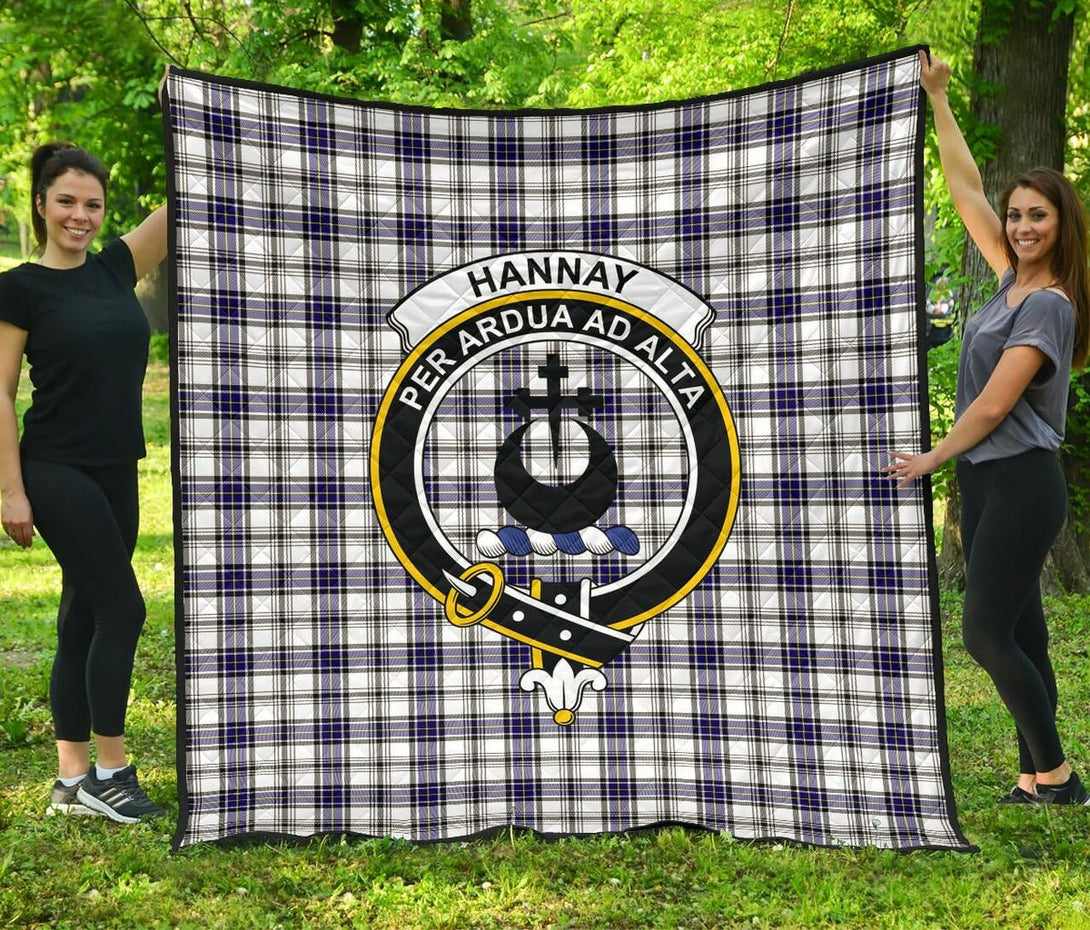 Hannay Modern Tartan Classic Crest Premium Quilt