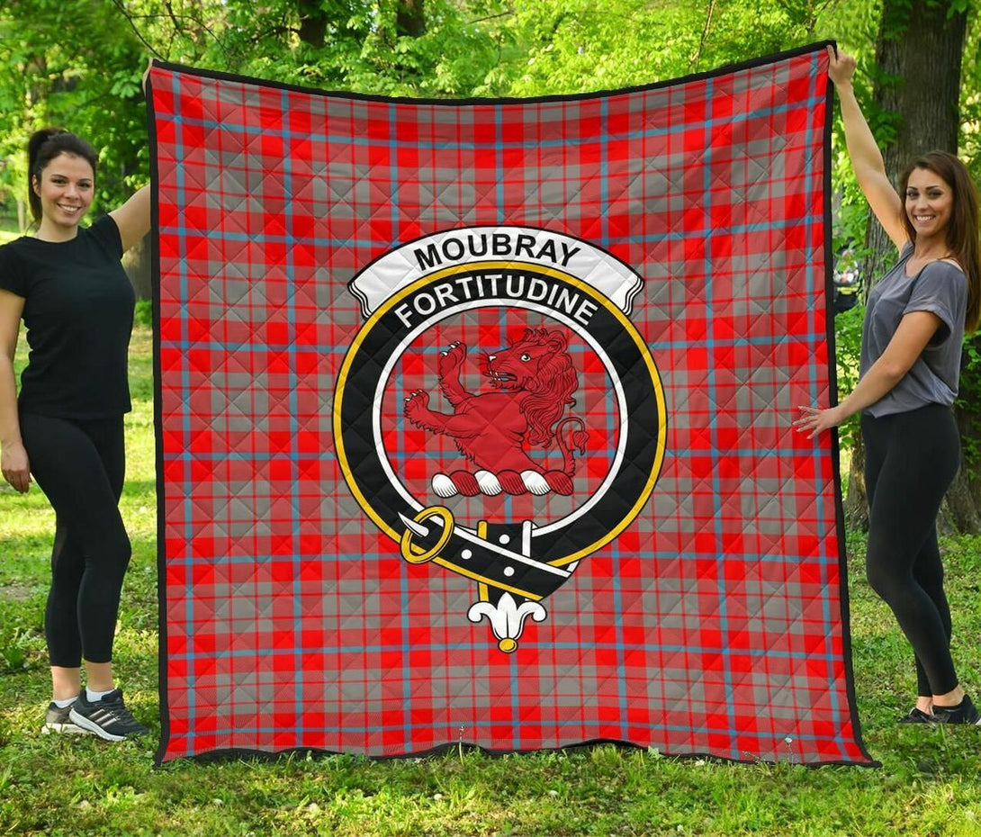 Moubray Tartan Classic Crest Premium Quilt