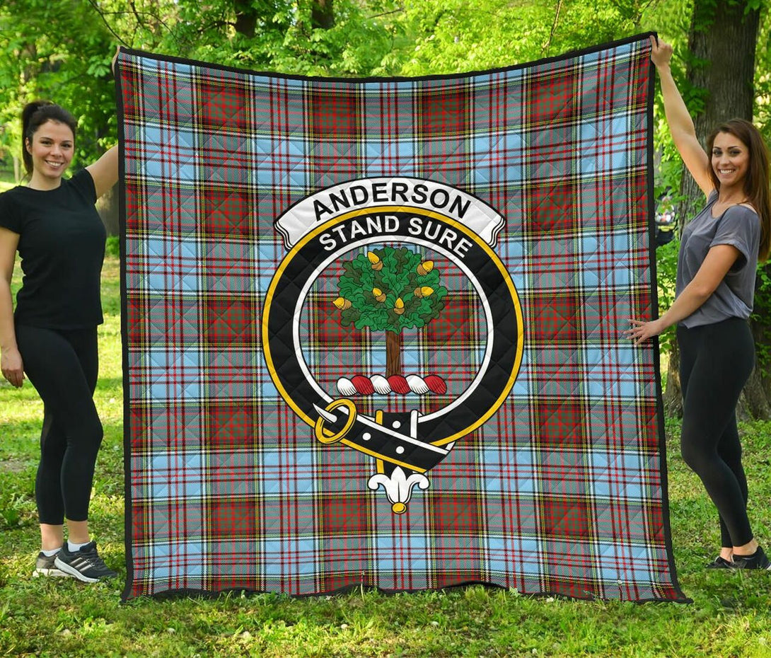 Anderson Ancient Tartan Classic Crest Premium Quilt