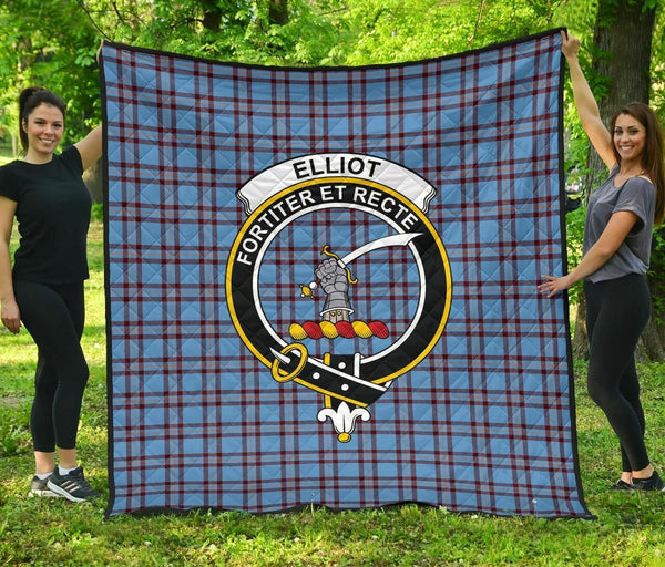 Elliot Ancient Tartan Classic Crest Premium Quilt