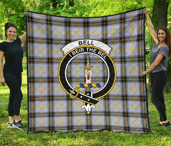 Bell of The Borders Tartan Classic Crest Premium Quilt