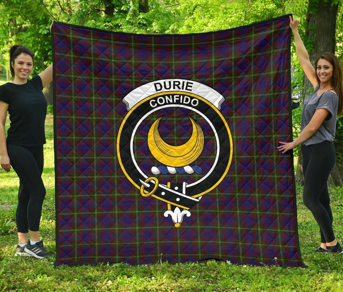 Durie Tartan Classic Crest Premium Quilt