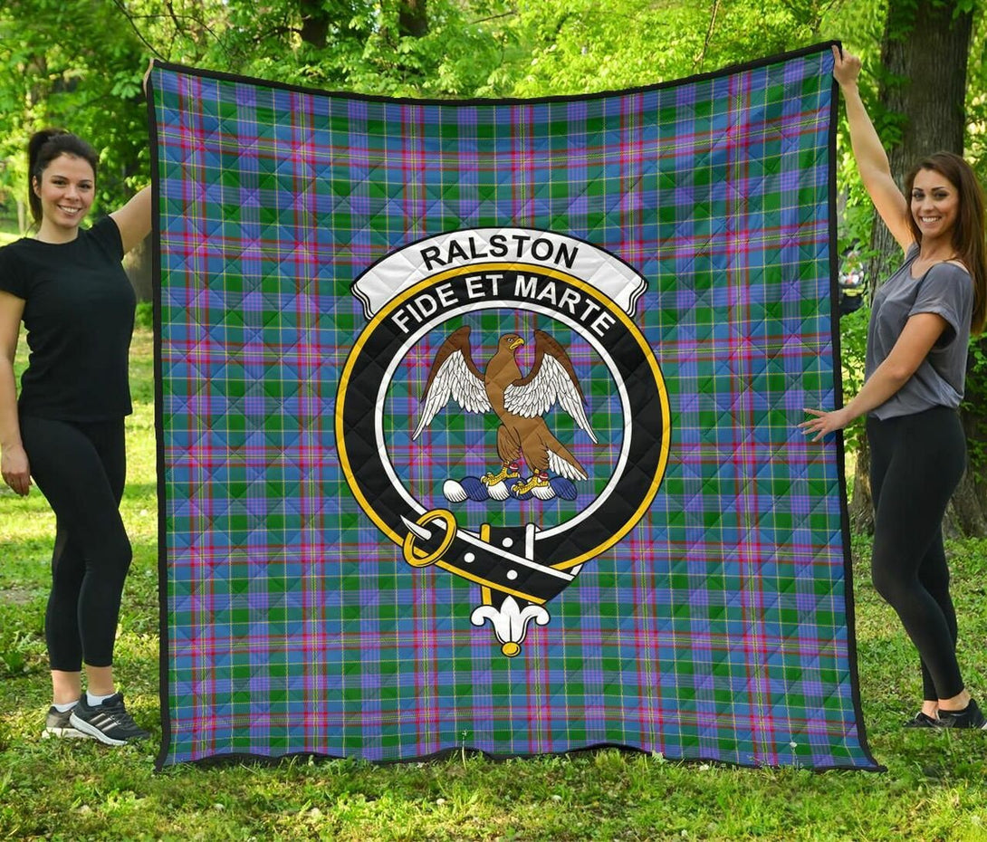 Ralston Tartan Classic Crest Premium Quilt