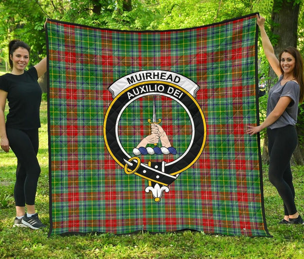 Muirhead Tartan Classic Crest Premium Quilt