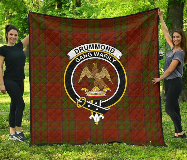 Drummond Tartan Classic Crest Premium Quilt