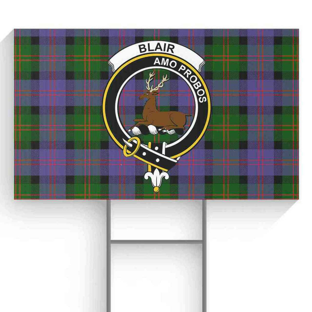 Blair Tartan Classic Crest Yard Sign