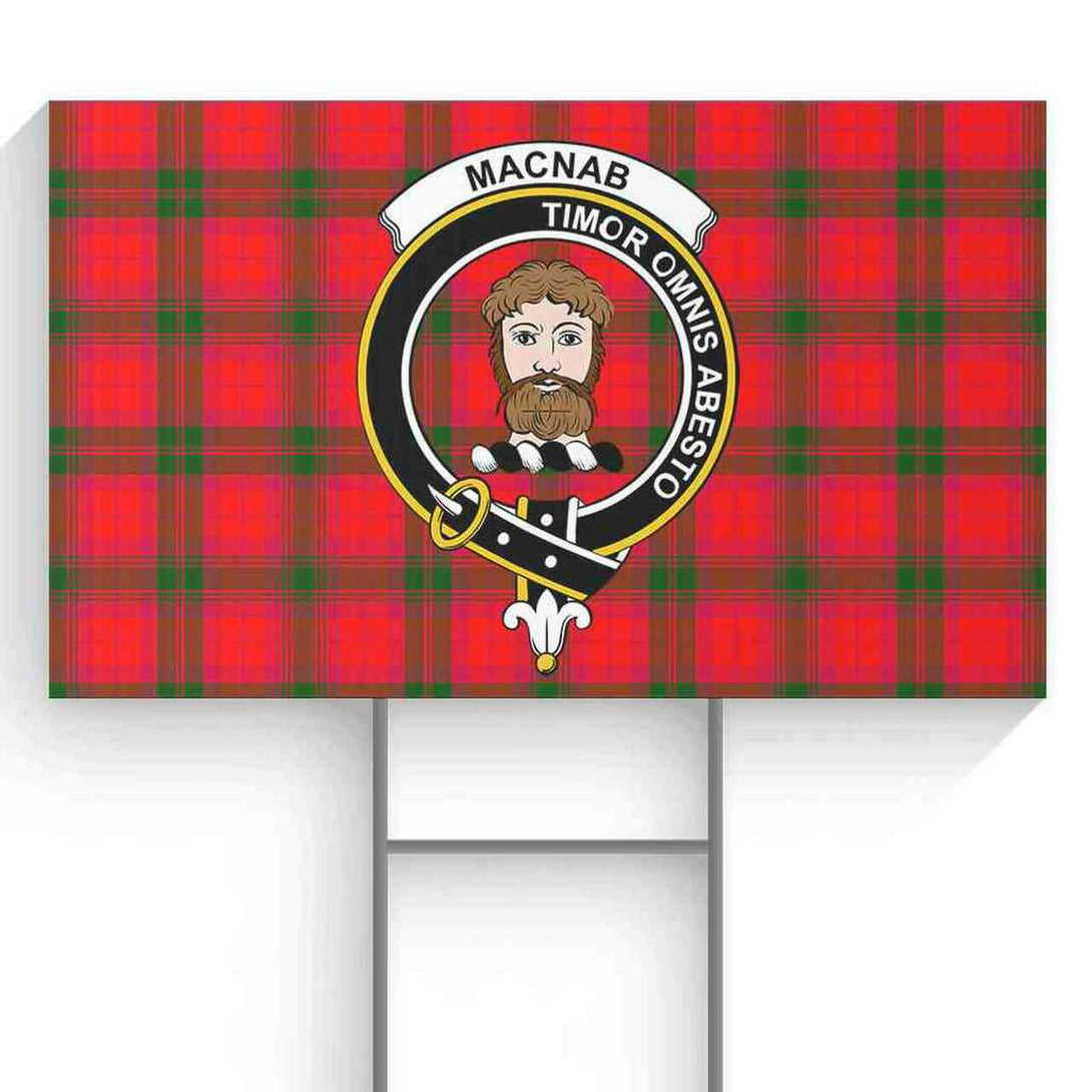 MacNab Tartan Classic Crest Yard Sign