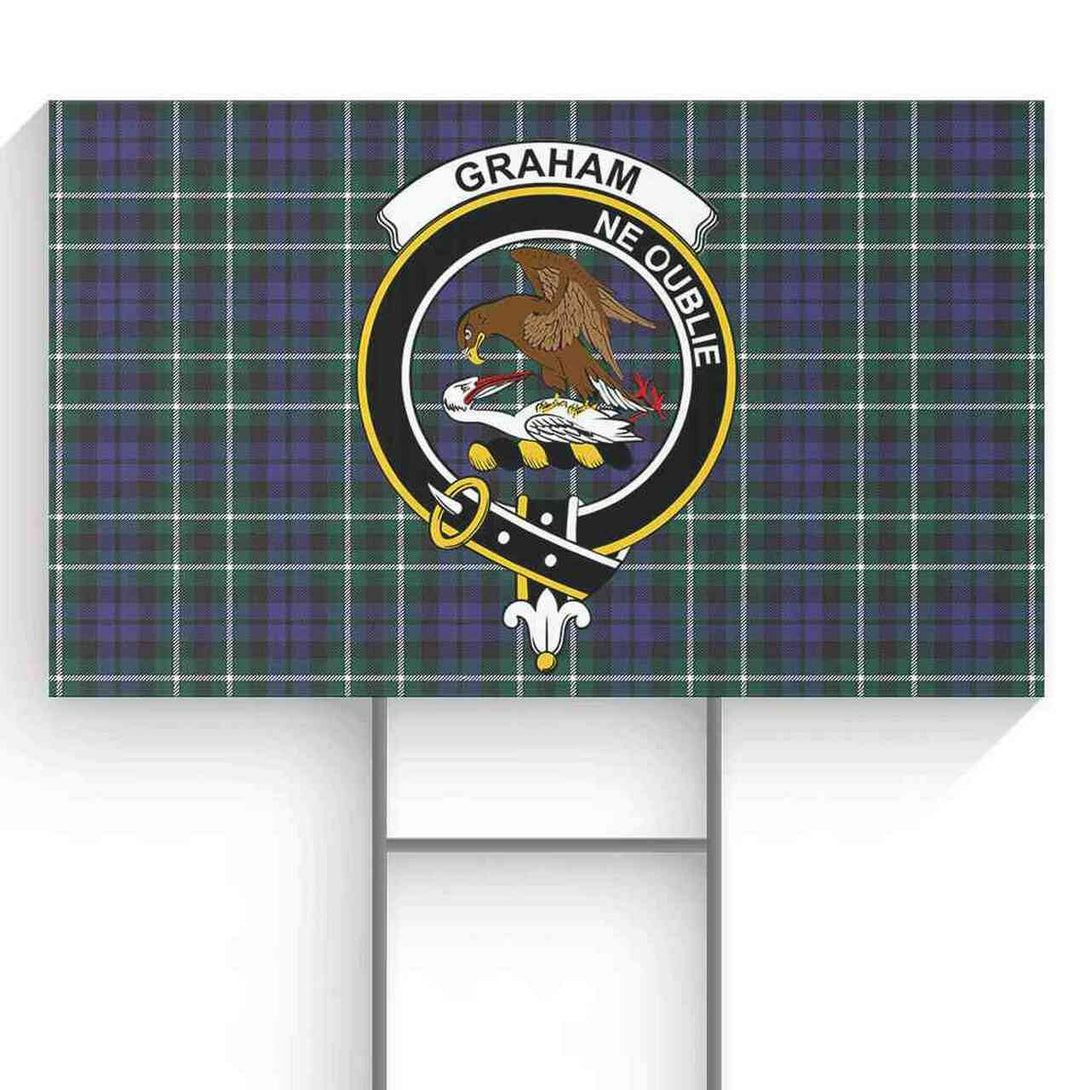 Graham Tartan Classic Crest Yard Sign