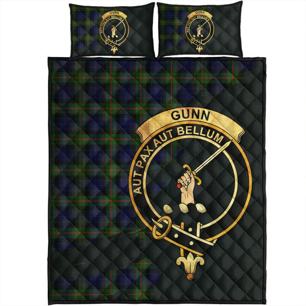 Gunn Modern Tartan Crest Quilt Bed Set Oldest Style