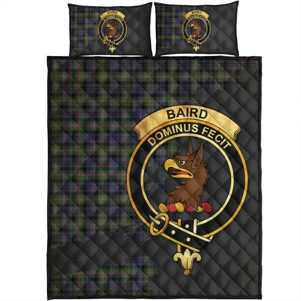 Baird Modern Tartan Crest Quilt Bed Set Oldest Style