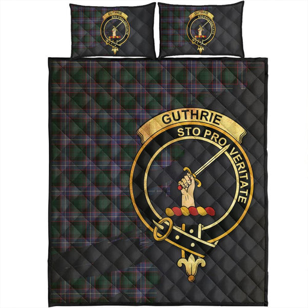 Guthrie Modern Tartan Crest Quilt Bed Set Oldest Style