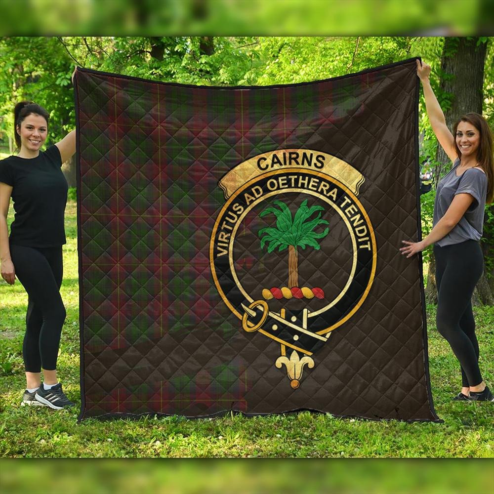 Cairns Tartan Crest Premium Quilt Oldest Style