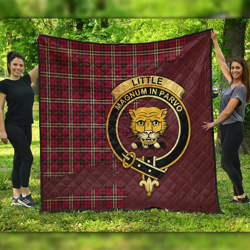 Little Tartan Crest Premium Quilt Oldest Style