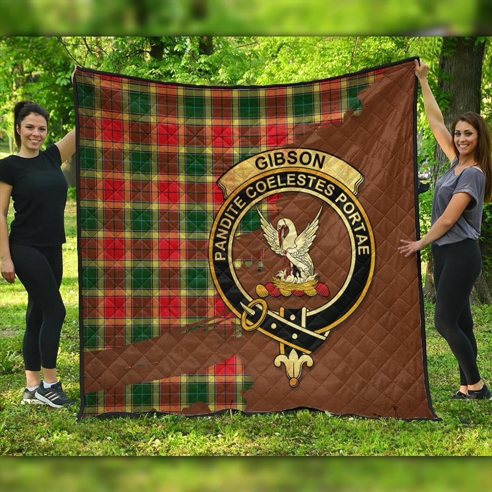 Gibbs Tartan Crest Premium Quilt Oldest Style