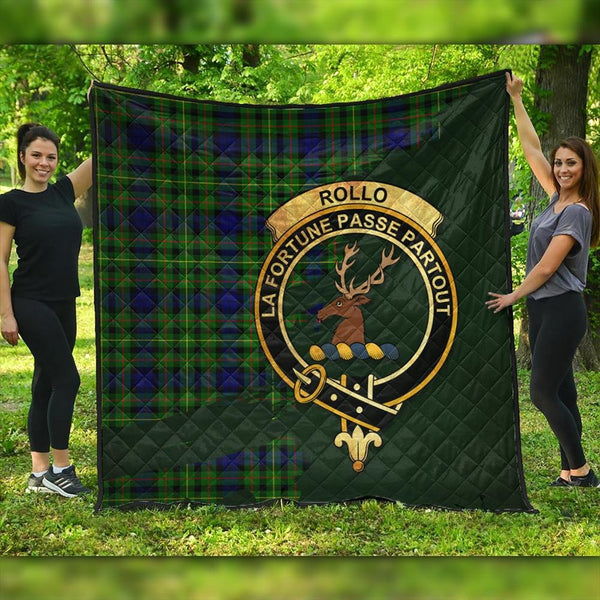 Rollo Modern Tartan Crest Premium Quilt Oldest Style