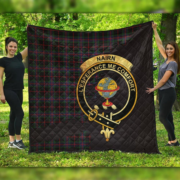 Nairn Tartan Crest Premium Quilt Oldest Style