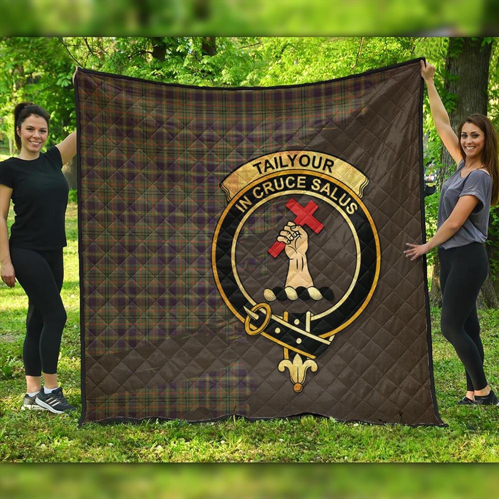 Tailyour Tartan Crest Premium Quilt Oldest Style