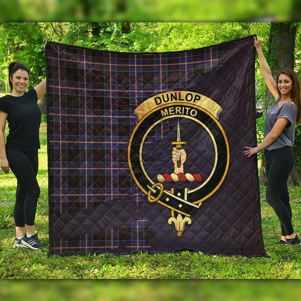 Dunlop Modern Tartan Crest Premium Quilt Oldest Style