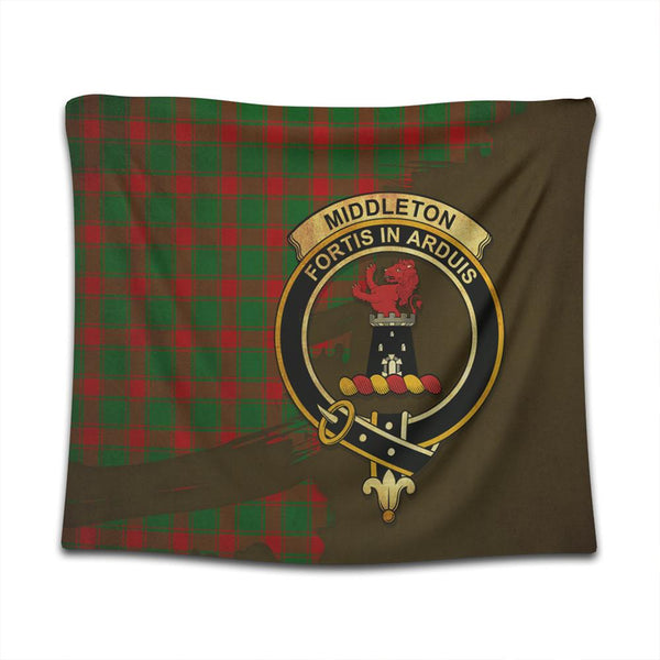 Middleton Modern Tartan Crest Tapestry Oldest Style