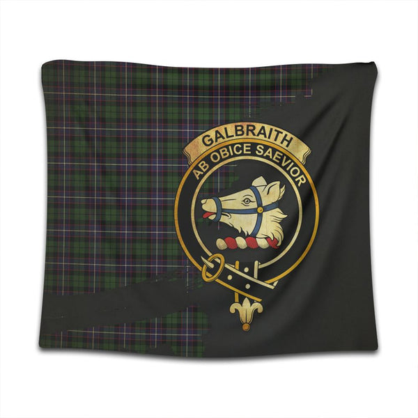 Galbraith Modern Tartan Crest Tapestry Oldest Style