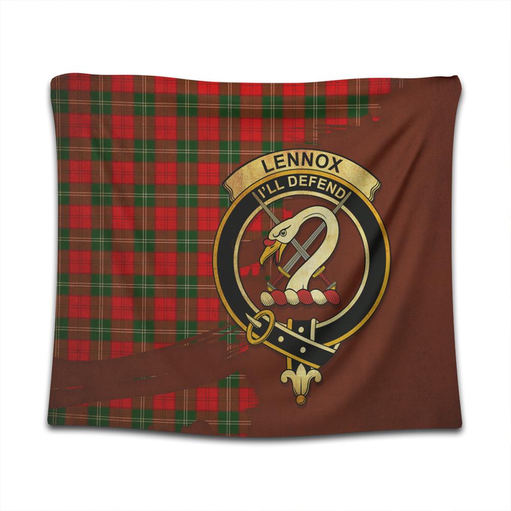 Lennox Modern Tartan Crest Tapestry Oldest Style