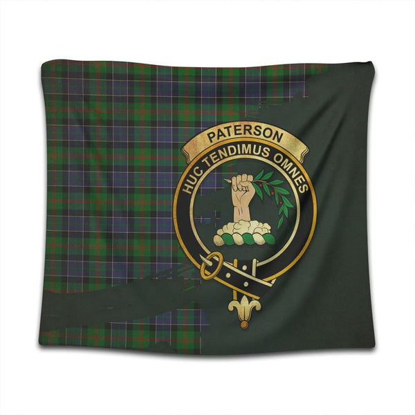 Paterson Tartan Crest Tapestry Oldest Style