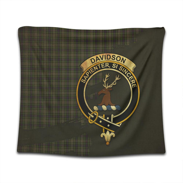 Davidson Tulloch Dress Tartan Crest Tapestry Oldest Style