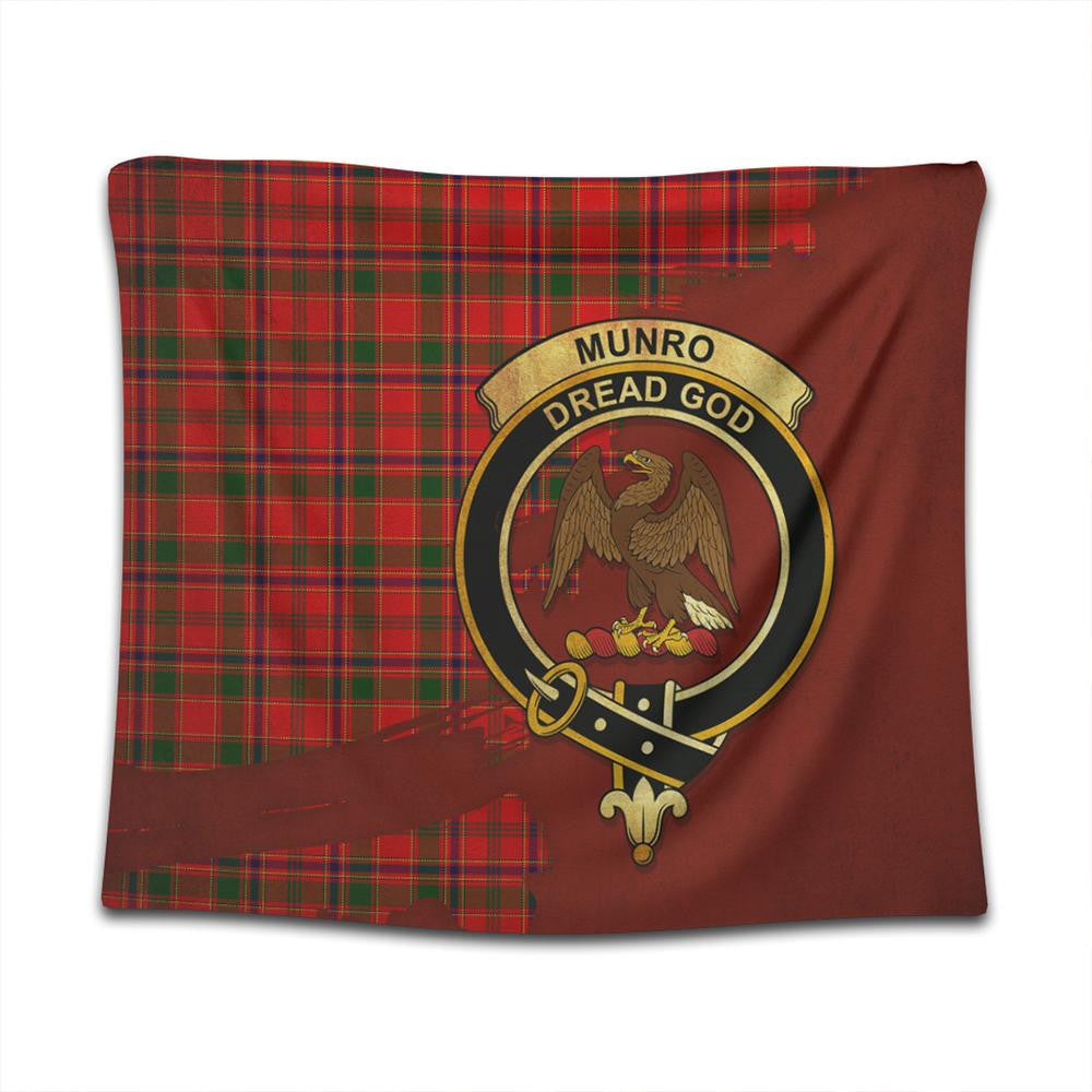 Munro Modern Tartan Crest Tapestry Oldest Style