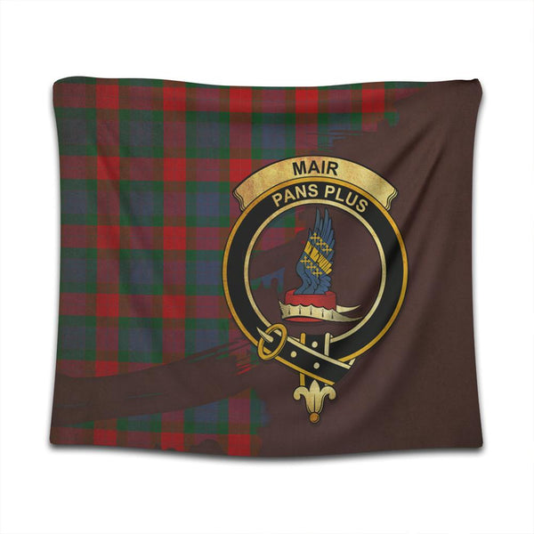 Mar Tartan Crest Tapestry Oldest Style