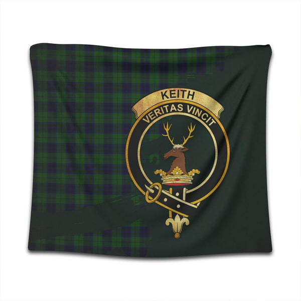 Keith Modern Tartan Crest Tapestry Oldest Style