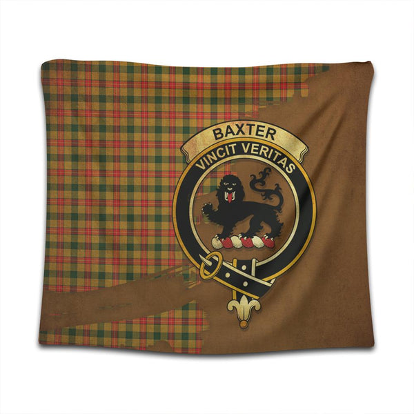 Baxter Modern Tartan Crest Tapestry Oldest Style