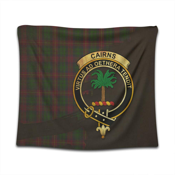 Cairns Tartan Crest Tapestry Oldest Style