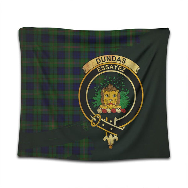 Dundas Modern 02 Tartan Crest Tapestry Oldest Style