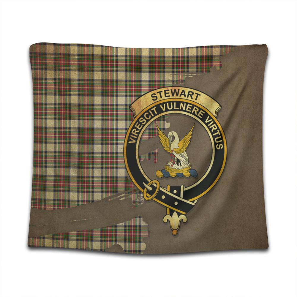 Stewart Dress Modern Tartan Crest Tapestry Oldest Style