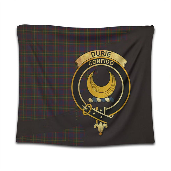 Durie Tartan Crest Tapestry Oldest Style