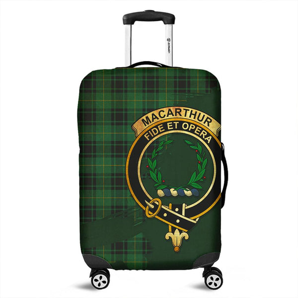 MacArthur Ancient Tartan Crest Luggage Cover Oldest Style