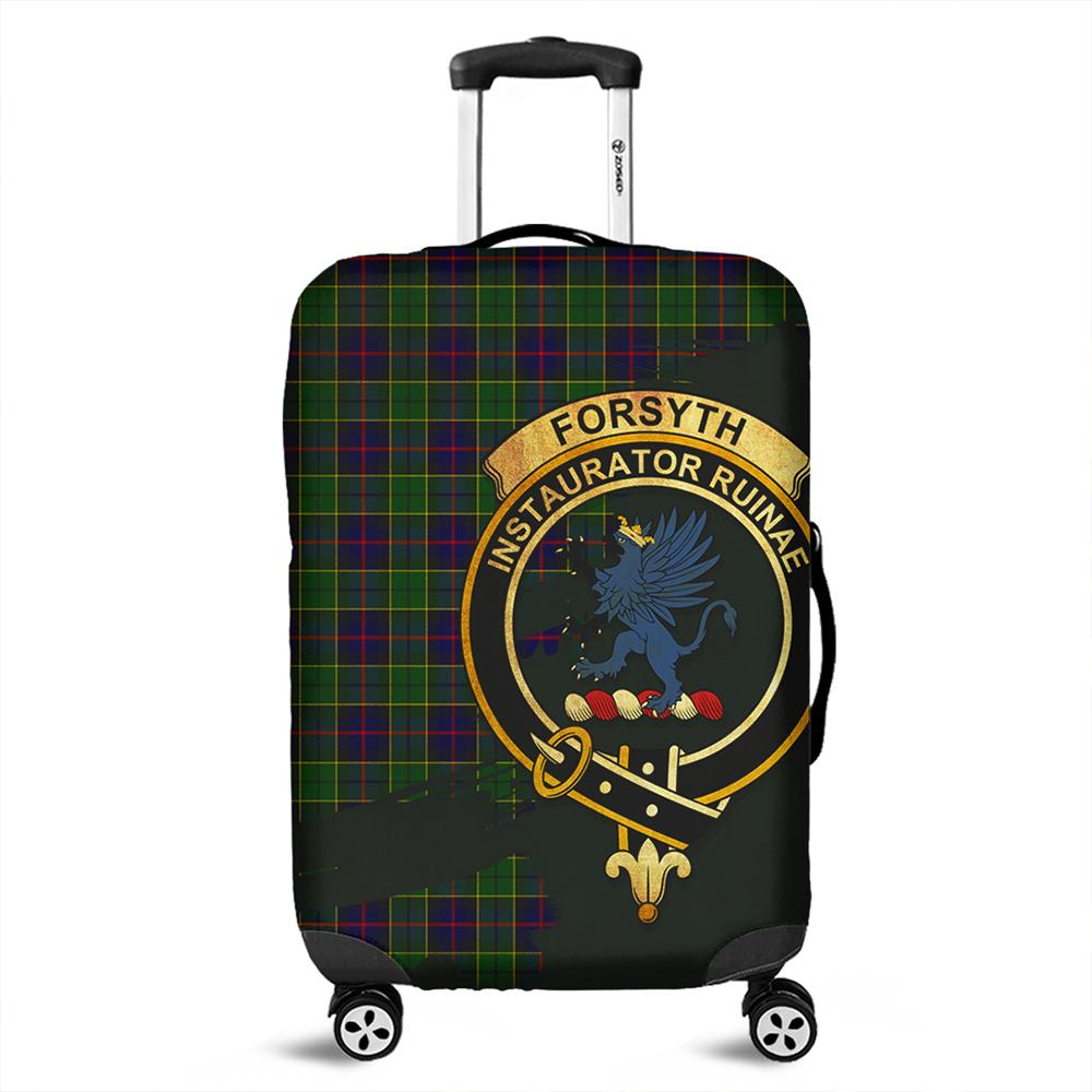 Forsyth Modern Tartan Crest Luggage Cover Oldest Style