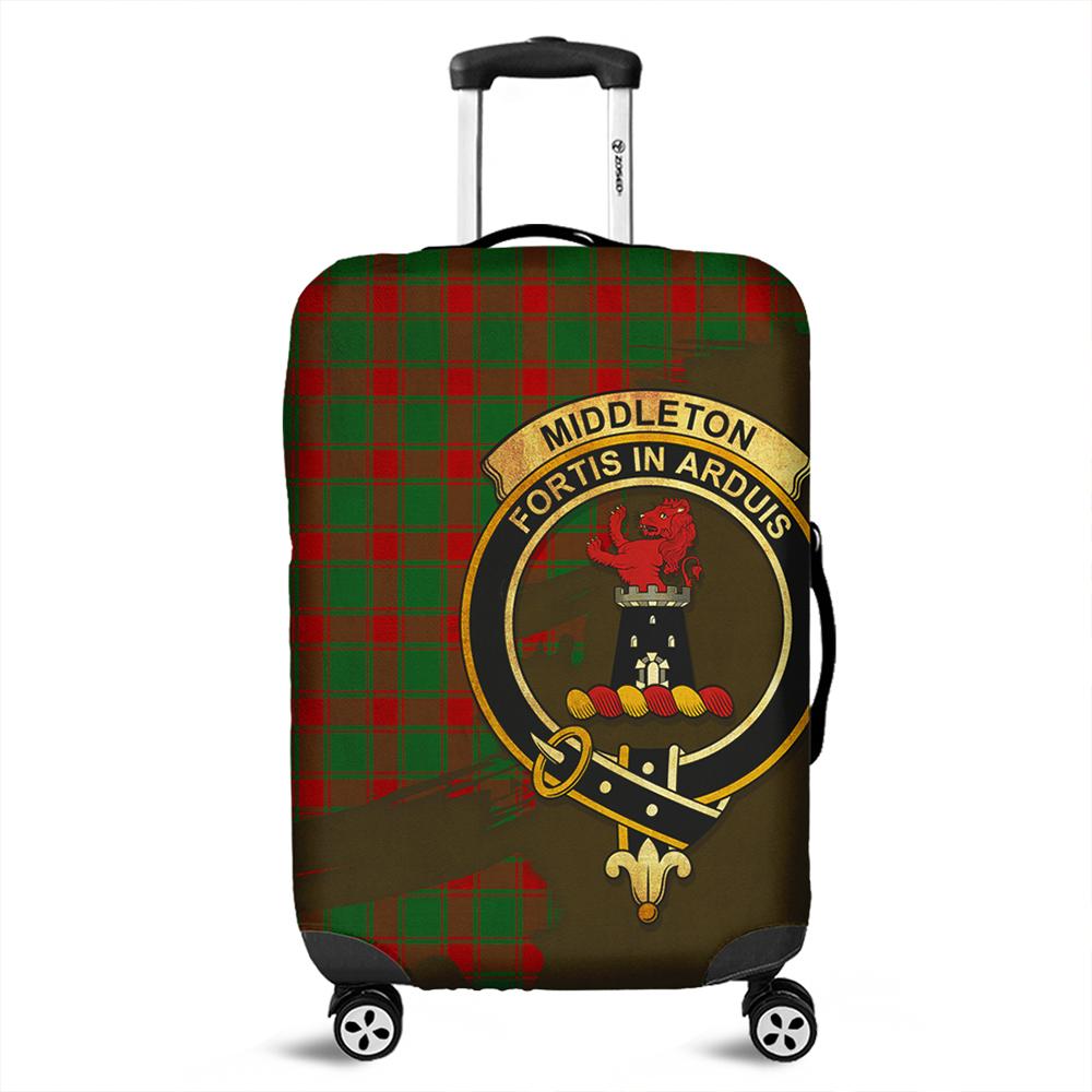 Middleton Modern Tartan Crest Luggage Cover Oldest Style