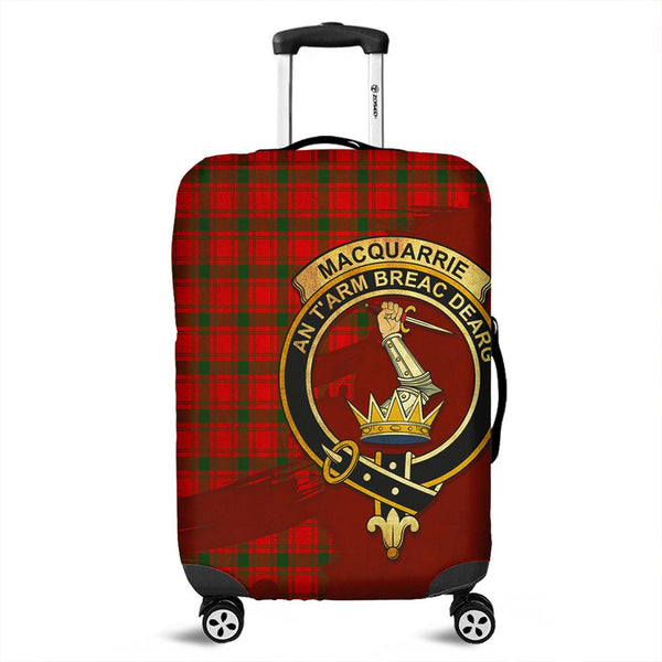 MacQuarrie Modern Tartan Crest Luggage Cover Oldest Style