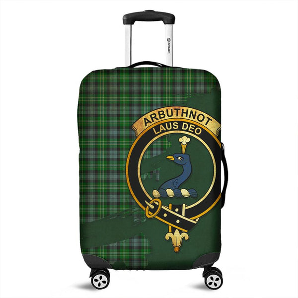 Arbuthnot Ancient Tartan Crest Luggage Cover Oldest Style