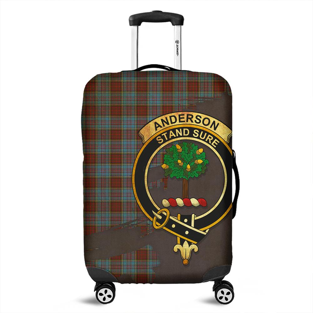 Anderson Modern Tartan Crest Luggage Cover Oldest Style