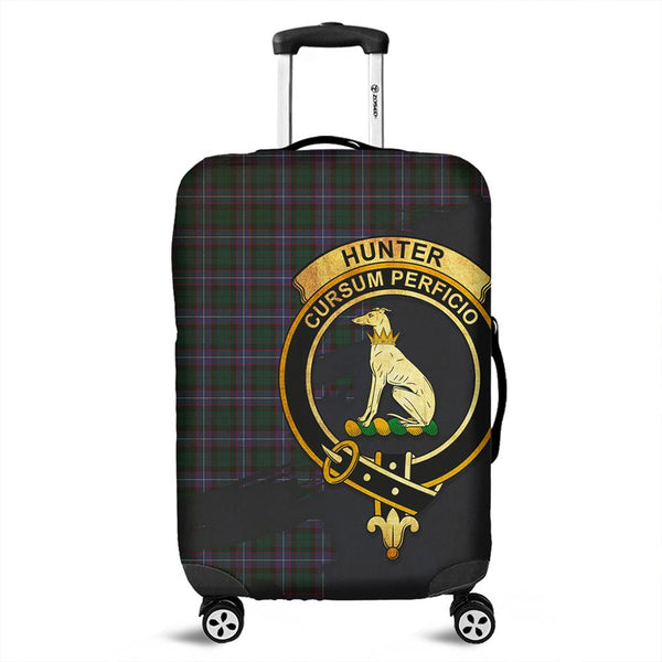 Hunter Modern Tartan Crest Luggage Cover Oldest Style