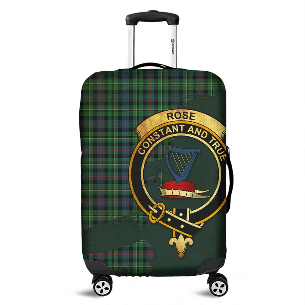 Rose Hunting Ancient Tartan Crest Luggage Cover Oldest Style