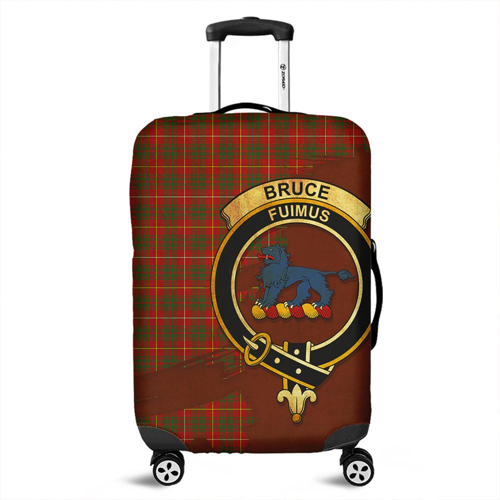 Bruce Modern Tartan Crest Luggage Cover Oldest Style